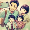 ソフトバンクで4人家族でスマホを契約した場合、最も安価になるプラン例は？