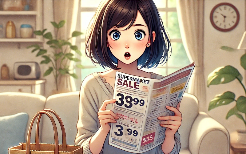 スーパーやディスカウントストアの特売日をチェックする方法